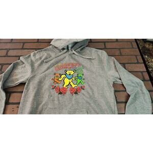 GRATEFUL DEAD - 2020 Gray Long Sleeve Pullover Hoodie‎ ~BRAND NEW~ M L XL